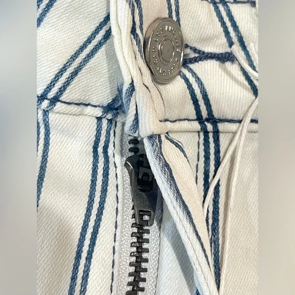 Kancan striped bell High Rise Super Striped Stretch jeans Women’s Size 5/26 NWT - Picture 6 of 11